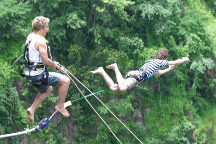 Bridge Swing in Victoria Falls